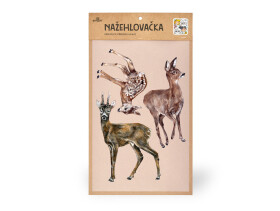 Nažehlovačka L 014 - Srnčí rodinka