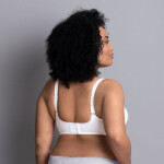 Basic podprsenka na s kosticí bílá 95D model 10621169 - Anita Maternity