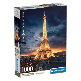Puzzle Eiffelova věž 1000 dílků - Clementoni