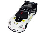 Mamido Sportovní auto na dálkové ovládání RC Corvette C6R 1:18 bílé