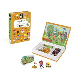 Janod Magnetická kniha Magnetibook Roční období, Janod, W056822