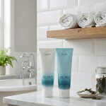 SCOTTISH FINE SOAPS Kosmetická sada s péčí o nohy Sea Kelp – set 3 ks, modrá barva, plast