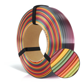 ROSA 3D Filaments PLA SILK REFILL Multicolor 1,75 mm ROSA 1 kg TROPICAL