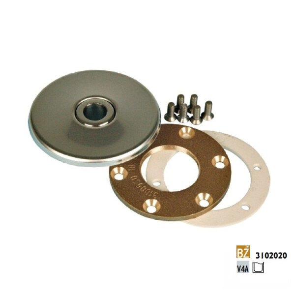 Hugo Lahme vtoková tryska Ø 18 mm s přírubou, pro fóliové bazény