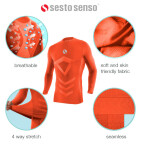 Sesto Senso Thermo Top Short CL39 Orange