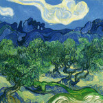 Nástěnný kalendář poznámkový 2027 Notique Vincent van Gogh, 30 x 30 cm
