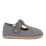 Chlapecké barefoot bačkory FLEXY WOOLY Gray; Froddo; G1700378-2; šedá - 24