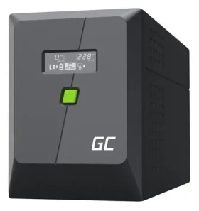Green Cell UPSLM1200 / Záložní zdroj / 2000 VA / 1200 W / Line-Interactive / 4x Schuko + IEC (UPSLM1200)