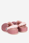 Pantofle Crocs BAYA GLITTER CLOG KIDS 207015-6SR Materiál/-Syntetický