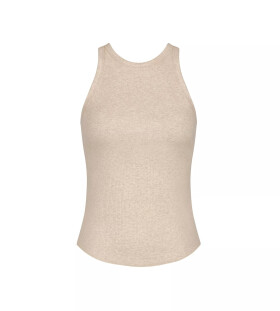 Dámské tílko GO Ribbed Tank Top GRAY béžové M013 SLOGGI GRAY