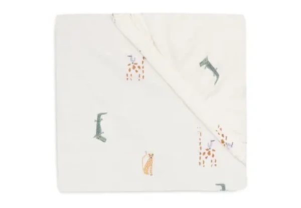 Jollein Prostěradlo napínací 120x60 cm Jungle Jambo (511-507-67090)