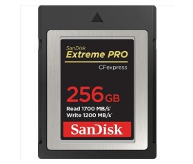 SanDisk Extreme Pro CFexpress Card 256GB, Type B, 1700MB/s Read, 1200MB/s Write EDF_493286