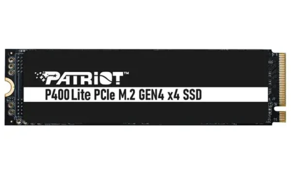 Patriot P400 Lite 1TB černá / SSD / M.2 2280 / R: 3500MBs / W: 2700MBs / PCIe Gen 4 (P400LP1KGM28H)