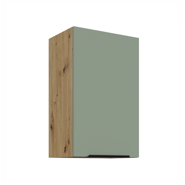 Horní skříňka Aria 45 G-72 1F Barva korpusu: Dub artisan, Barva dvířek: SA - Aquamarine AFM