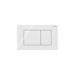 GEBERIT - Sigma40 Ovládání splachování, sklo/bílá 115.629.SI.1