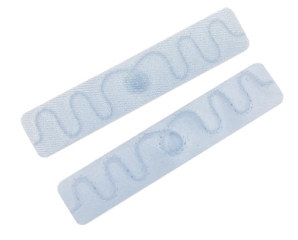 Voděodolný nažehlovací RFID tag, UHF, 70x15 mm