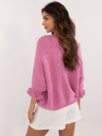 Jumper MI SW 2911.91 tmavě růžový jedna velikost