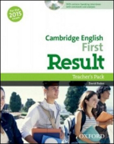 Cambridge English First Result Teacher´s Book with DVD - David Baker
