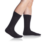 Bambusové klasické pánské ponožky BAMBUS COMFORT SOCKS - BELLINDA - šedá 43 - 46