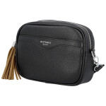 Stylová dámská koženková crossbody kabelka Erina, černá