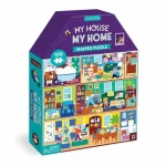Mudpuppy Můj dům, můj domov - puzzle ve tvaru domu