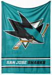 TipTrade Deka San Jose Sharks NHL Essential 150x200 cm