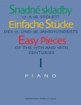 Snadné skladby 17. a 18. století - Piano