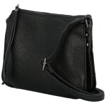 Trendy dámská koženková crossbody kabelka Maewa, černá