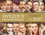 Kalendář 2027 Hvězdy první republiky - Extra Publishing