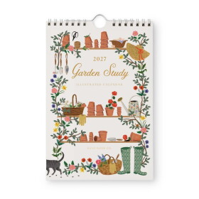 Rifle Paper Co. Nástěnný kalendář Garden Study 2027, multi barva, papír