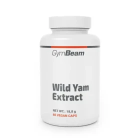 Smldinec chlupatý (Wild yam) extrakt - GymBeam (60 kaps.) (87049-1-60caps)