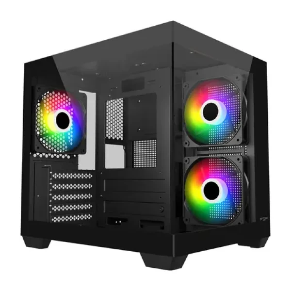 Fortron FSP S140-BA černá / Skříň / SFF Desktop / Micro ATX / Mini-ITX / ARGB (POC0000286)