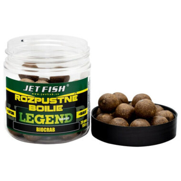 Jet Fish Rozpustné boilie Legend Biocrab 250ml 20mm (000108)