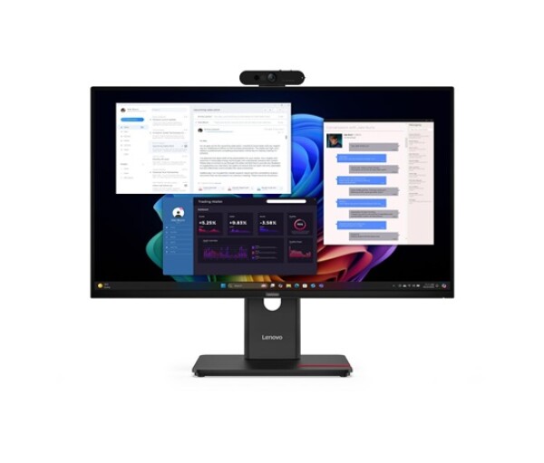 LENOVO LCD T27UD-40+MC60 - 27",IPS,16:9,3840x2160,60Hz,350cd/m2,1500:1,4ms(GtG),HDMI,DP,USB Hub,USB-C,RJ45,Pivot EDF_805770