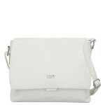 Stylová dámská koženková crossbody kabelka Mirabella, bílá
