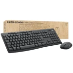 Logitech MK370 Combo for Business grafitová / Bezdrátová klávesnice s myší / DE layout / Logi Bolt / Bluetooth (920-012065)