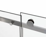 HOPA - Sprchové dveře BELVER CHROM NEW - Barva rámu - Chrom/Leštěný hliník (ALU), Rozměr A - 100, Směr zavírání - Univerzální Levé / Pravé, Výplň - Čiré bezpečnostní sklo - 8 mm BCBELV10CCN