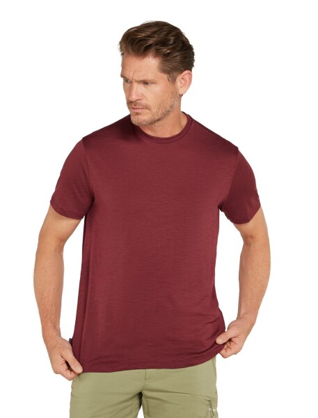 Pánské merino tričko s krátkým rukávem ICEBREAKER Mens 150 Tech Lite III SS Tee, Port velikost: S