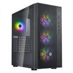 SilverStone Fara R1 PRO V2 černá / ATX / 1x USB-A 2.0 / 2x USB-A 3.0 / 4x 120mm ARGB / bez zdroje / průhledná bočnice (SST-FAR1B-PRO-V2)