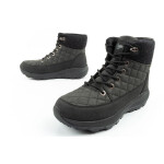 Lee Cooper dámská zimní trekingová sportovní obuv zateplená černá ekologická kůže dámské 38