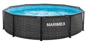 MARIMEX Bazén Florida 3,05x0,76 m RATAN / Bez filtrace / Objem 4,5 m3 / Kruhový / Kovová konstrukce (10340234)