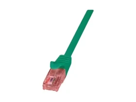 LogiLink PrimeLine zelená / Patch kabel / Cat6 U/UTP / RJ-45 / 0,25 m (CQ2015U)