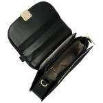 Módní dámská koženková kabelka do ruky Andresa, černá