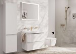 HANSGROHE - Tecturis E Umyvadlová baterie s výpustí Push-Open, CoolStart, EcoSmart, kartáčovaný bronz 73020140