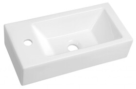 AQUALINE - ALMA keramické umývátko, 50x24,5 cm, bílá HF090