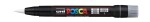 Uni-ball, PCF-350, Posca, akrylový popisovač se štětečkovým hrotem, kusový, ks Barva: