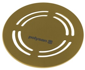 POLYSAN - FLEXIA kruhová krytka sifonu, zlato mat 73218