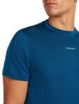 Pánské merino triko s krátkým rukávem ICEBREAKER Mens 125 Cool-Lite Speed SS Tee, Atlantis velikost: S