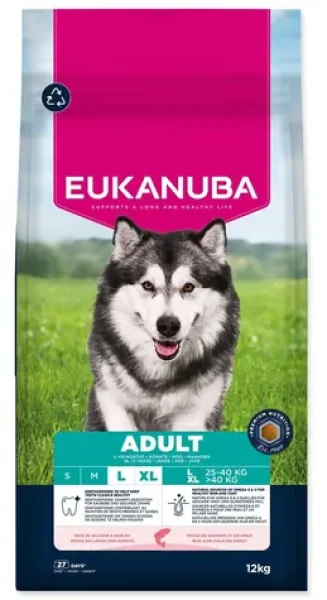 Eukanuba Adult Large Giant Salmon 12kg / Granule pro psy / pro velká a obří plemena (1724-390134)