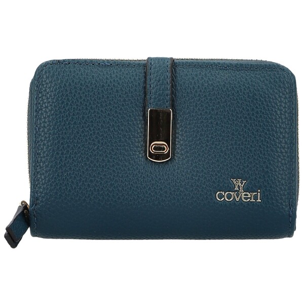 Stylová dámská koženková peněženka Coveri Anya, modrá